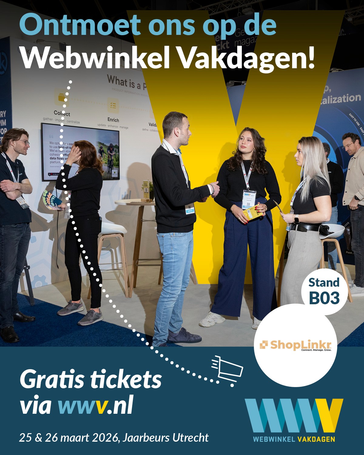 ShopLinkr at the Webwinkel Vakdagen 2026 trade fair